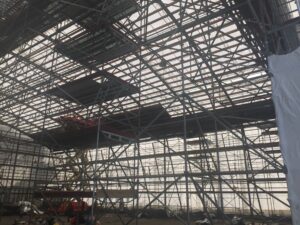 Certified asbestos clean up in Auckland team preparing safe site