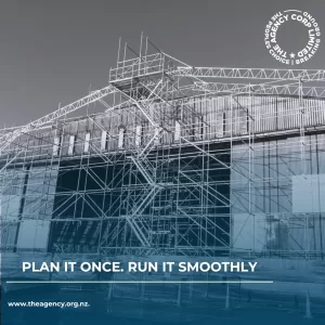construction project management coordination on site